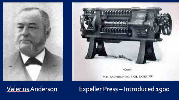 Valerius Andersen's Expeller Press, Vegetable Oils, and Macular Degeneration 
