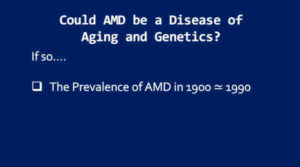 AMD Caused by Aging and Genetics?