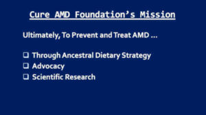 Cure AMD Foundation Mission