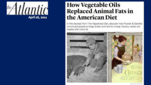 Vegetable oils and macular degeneration, the Atlantic